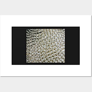 Photographic Image of Silver Spiky Studs Posters and Art